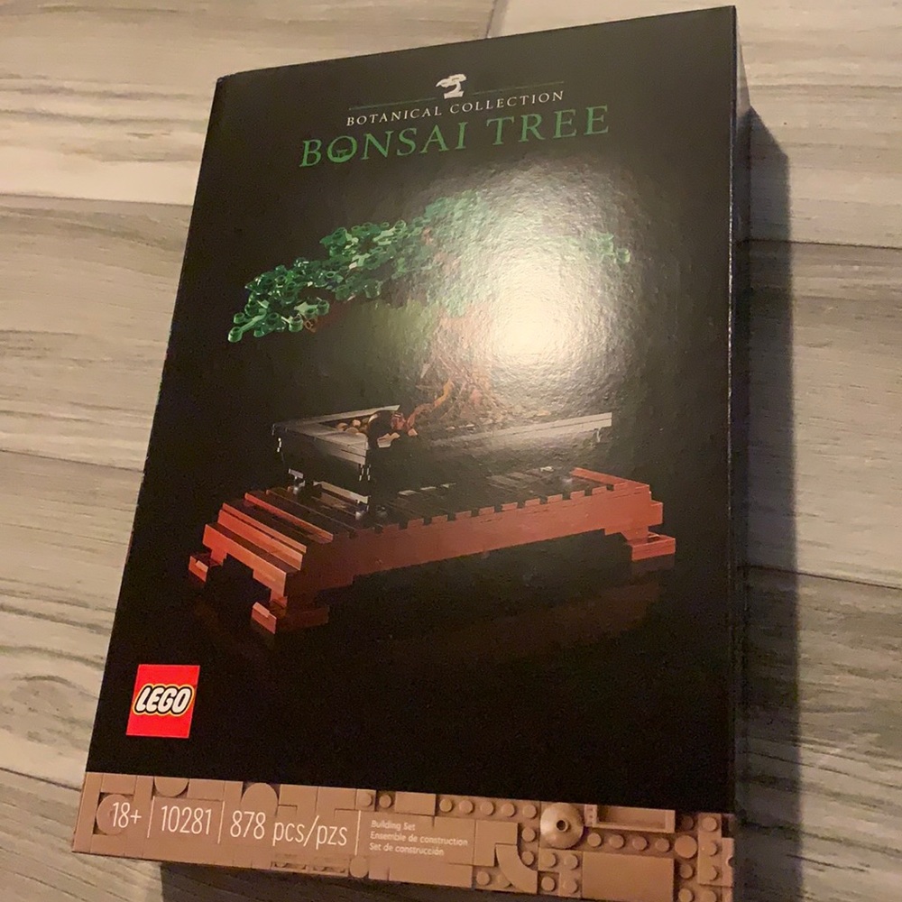 LEGO 10281 Botanical Collection - Bonsai Tree - NEW SEALED!! 18+ (878 pcs)
